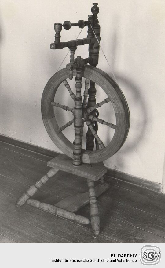 Treibrad aus dem Heimatmuseum Seifhennersdorf