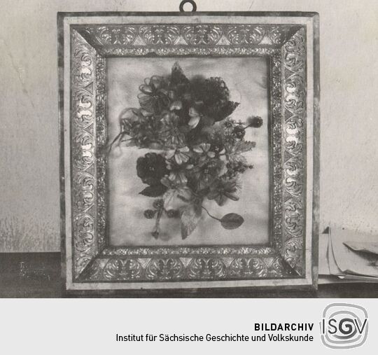 Haararbeit aus dem Stadtmuseum Zittau