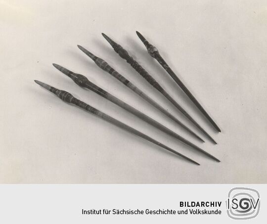 Handspindeln aus Seifhennersdorf