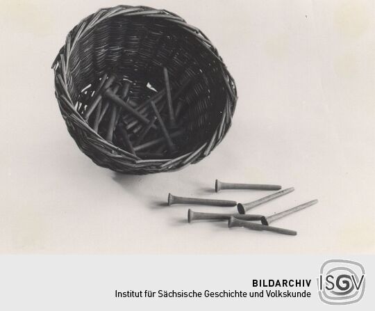 Spulenkörbchen aus Seifhennersdorf