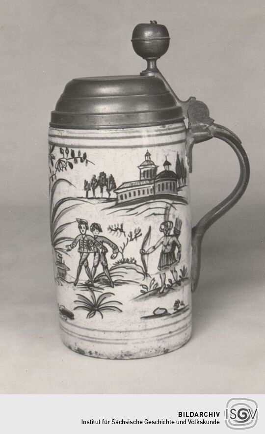 Bierkrug aus dem Stadtmuseum Zittau
