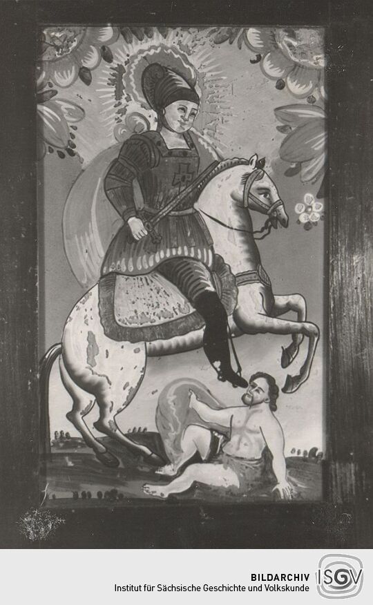 Hinterglasbild aus Zittau