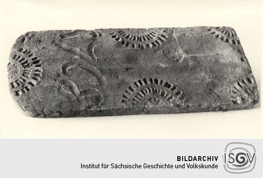 Feierabendziegel aus dem Heimatmuseum Taucha