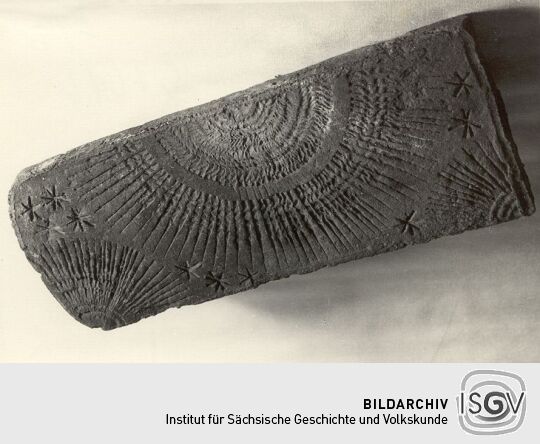 Sonnenziegel aus dem Schkeuditzer Heimatmuseum