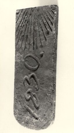 Bild: Feierabendziegel im Heimatmuseum Taucha