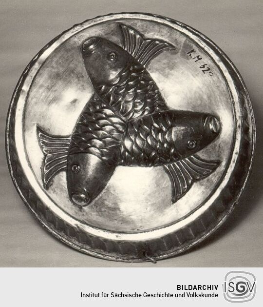 Fischschüssel aus dem Kreismuseum Plauen