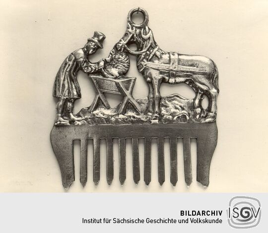 Pferdekamm aus dem Städtischen Museum Zwickau
