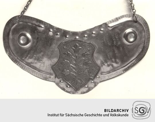 Schützenschild aus dem Heimatmuseum Liebstadt