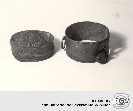 Hundehalsband / Deichselbeschlag aus dem Heimatmuseum Frohburg