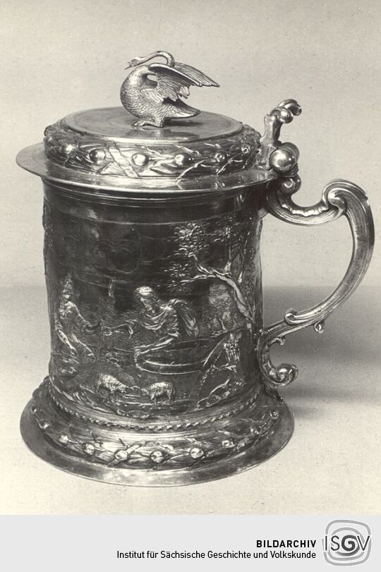 Abendmahlskrug aus dem Heimatmuseum Rabenau