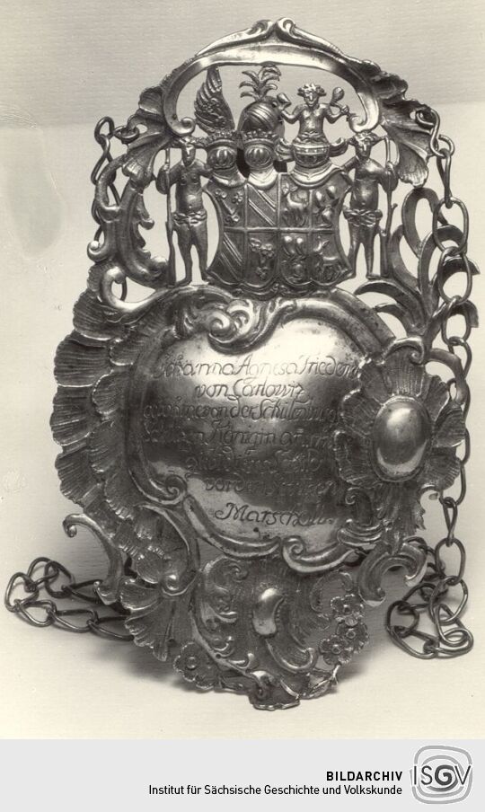 Schützenschild aus dem Heimatmuseum Liebstadt