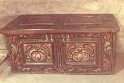 Bild: Kastentruhe aus dem Bergbaumuseum Freiberg