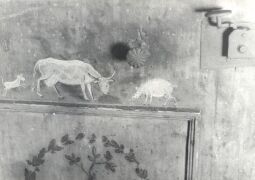 Bild: Bemalte Stubentür aus Niederoderwitz