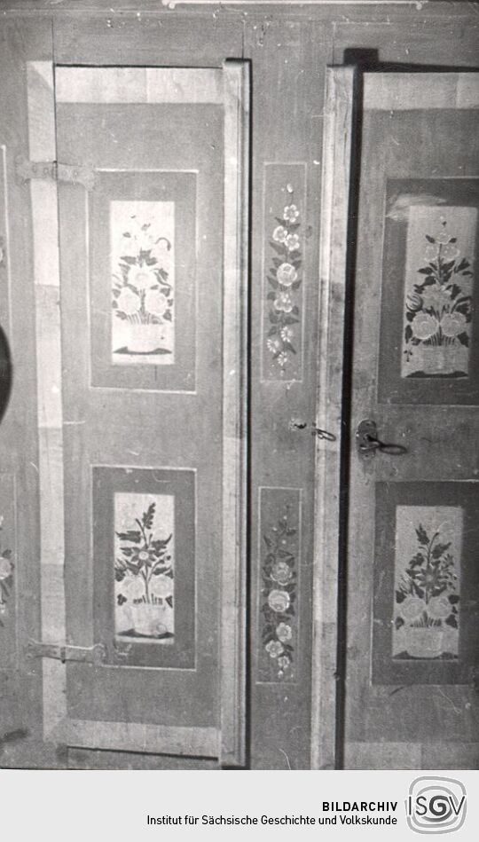 Schrank aus Niederoderwitz ( Detail)