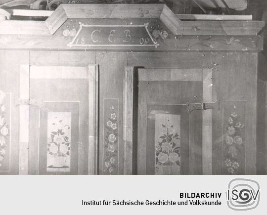 Schrank aus Niederoderwitz ( Detail)
