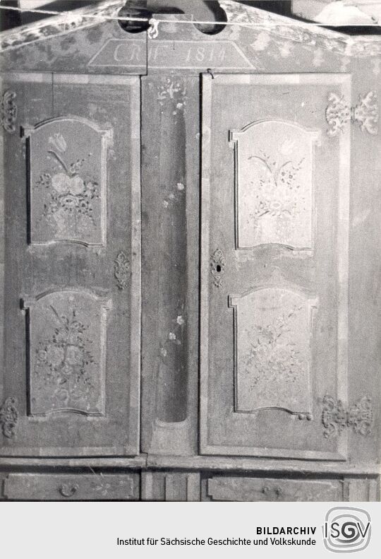 Schrank aus Niederoderwitz ( Detail)