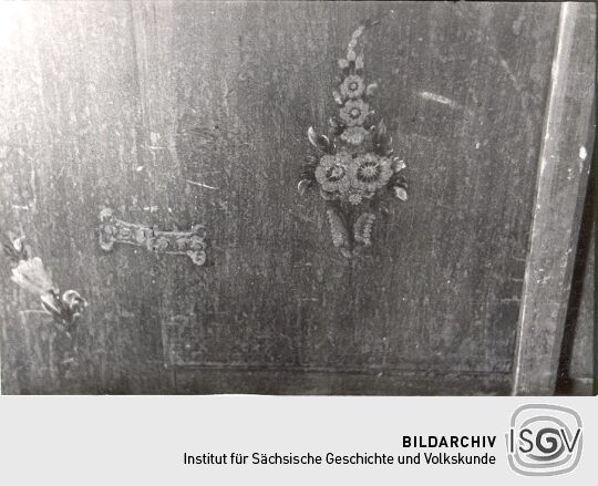 Schrank aus Niederoderwitz ( Detail)