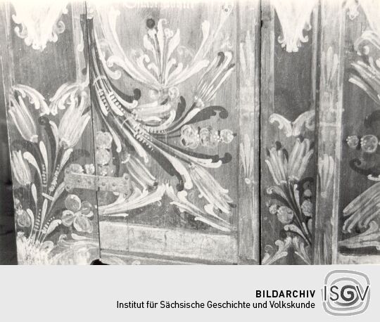 Schrank aus Herwigsdorf ( Detail)