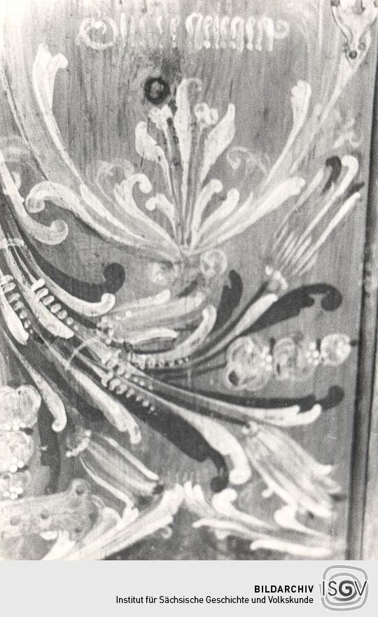 Schrank aus Herwigsdorf ( Detail)