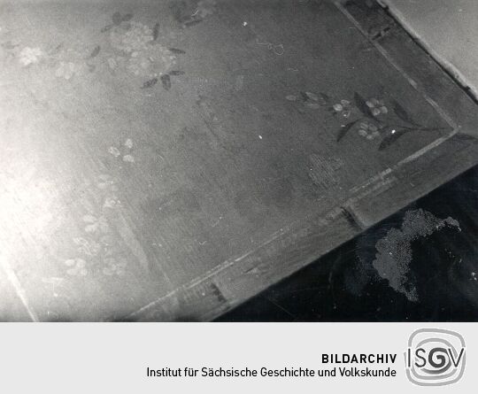 Truhe aus Niederoderwitz ( Detail)