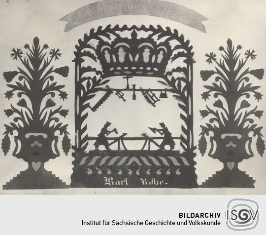 Scherenschnitt aus Seifhennersdorf