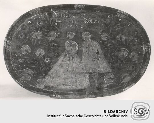 Spanschachtel, sog. Brautschachtel