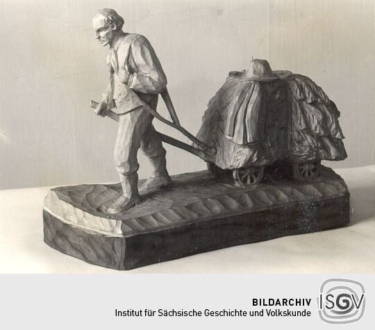 Schnitzfigur aus Schneeberg