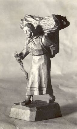 Bild: Schnitzfigur aus Schlettau