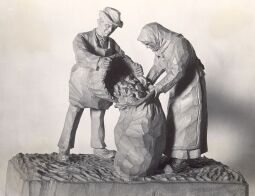 Bild: Schnitzfiguren aus Schlettau