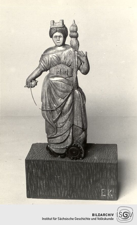 Schnitzfigur aus Crimmitschau