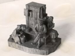 Bild: Schnitzarbeit aus dem Museum für Volkskunst Dresden