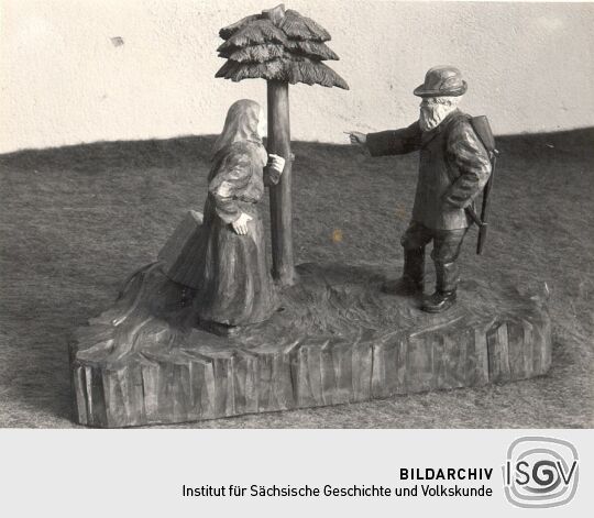 Schnitzarbeit aus Schneeberg