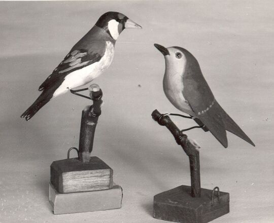 Schnitzarbeit aus dem Heimatmuseum Siebenlehn