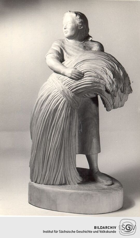 Schnitzarbeit aus dem Heimatmuseum Schneeberg