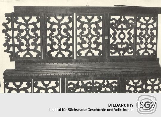 Schnitzarbeit aus dem Heimatmuseum Leisnig