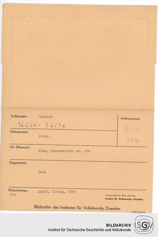 Bildkarte 036264 - 036267