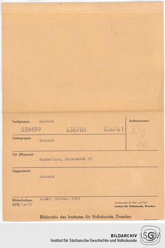 Bildkarte 036699 - 036701