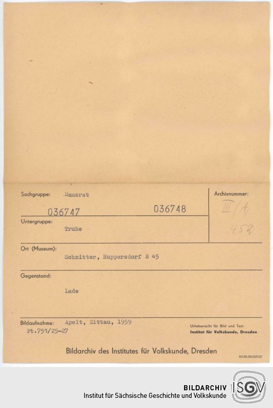 Bildkarte 036747, 036748