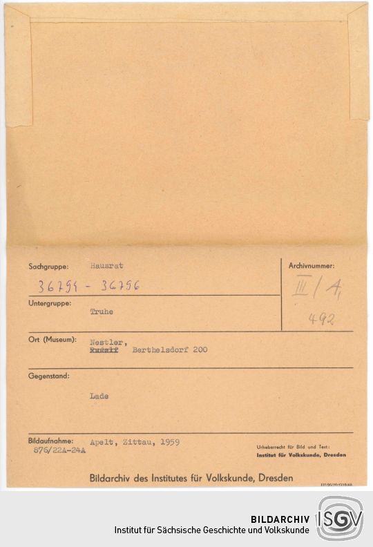 Bildkarte 036794 - 036796