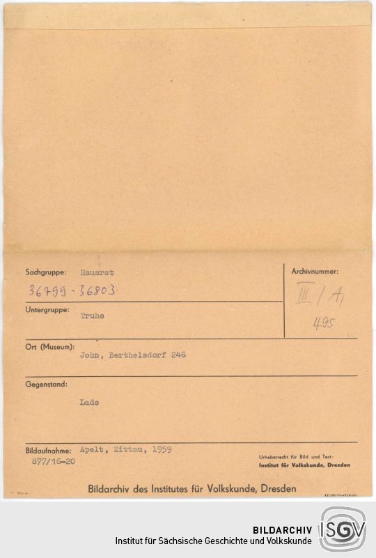 Bildkarte 036799 - 036803