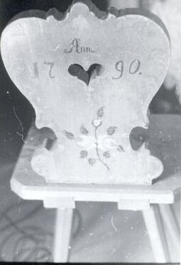 Bild: Brettlehnstuhl in Zittau