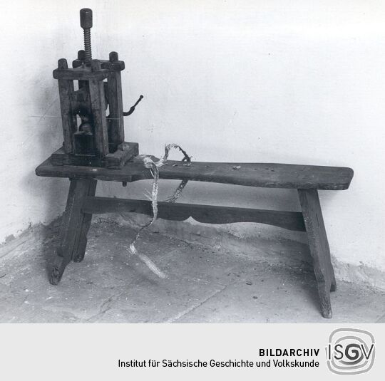 Strohpresse