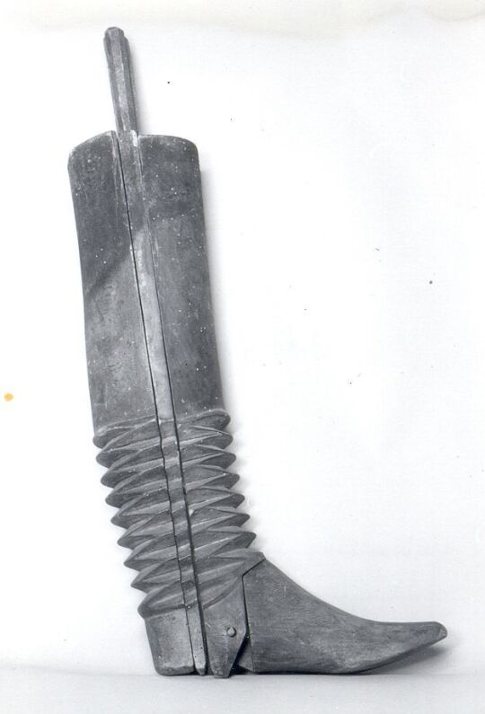 Stiefelleisten aus einer Schusterwerkstatt von Alt Siebenlehn