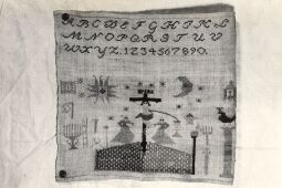 Bild: Stickmustertuch