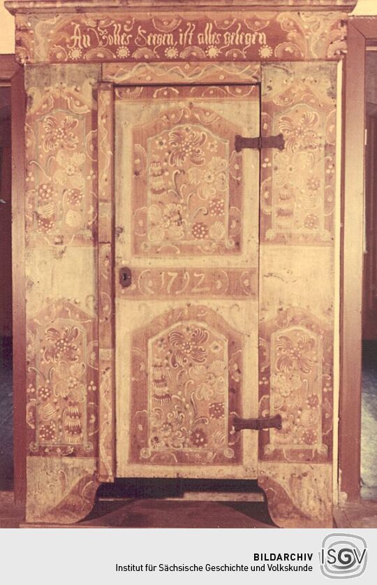 Eintüriger Stollenschrank in Zittau