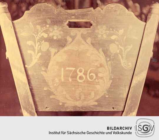 Kufenwiege im Museum Seifhennersdorf