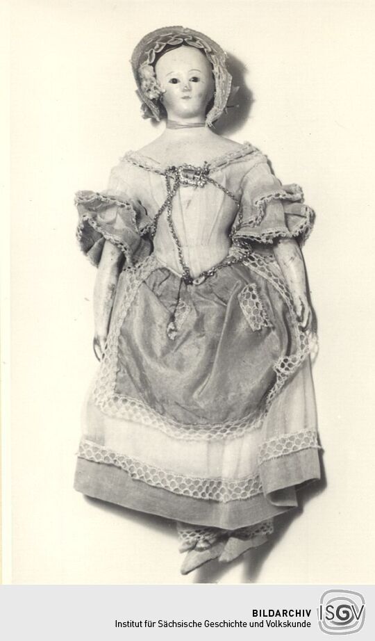 Puppe im Stadtgeschichtlichen Museum Leipzig