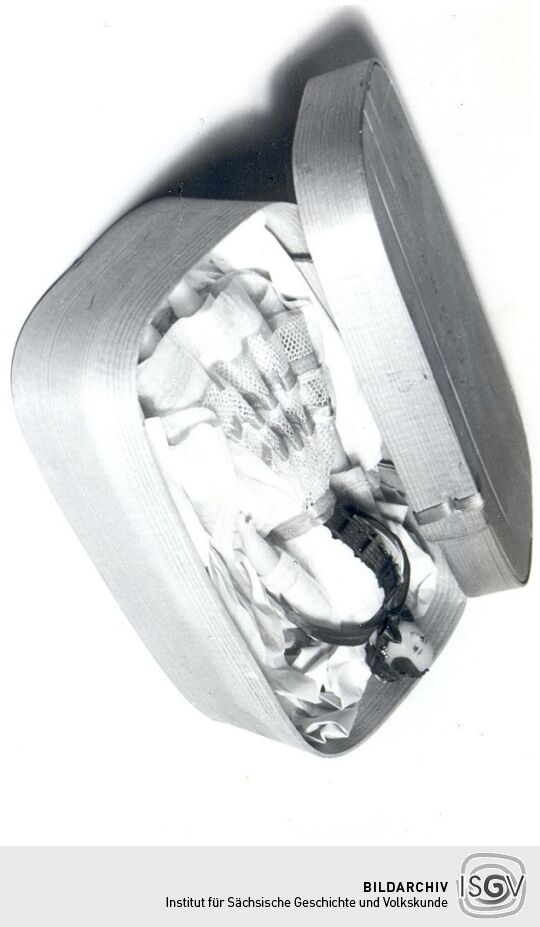 Trachtenpuppe im Stadtgeschichtlichen Museum Leipzig