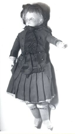 Bild: Puppe im Stadtgeschichtlichen Museum Leipzig