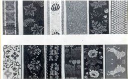 Bild: Mustertafel der Annaberger Posamentierer